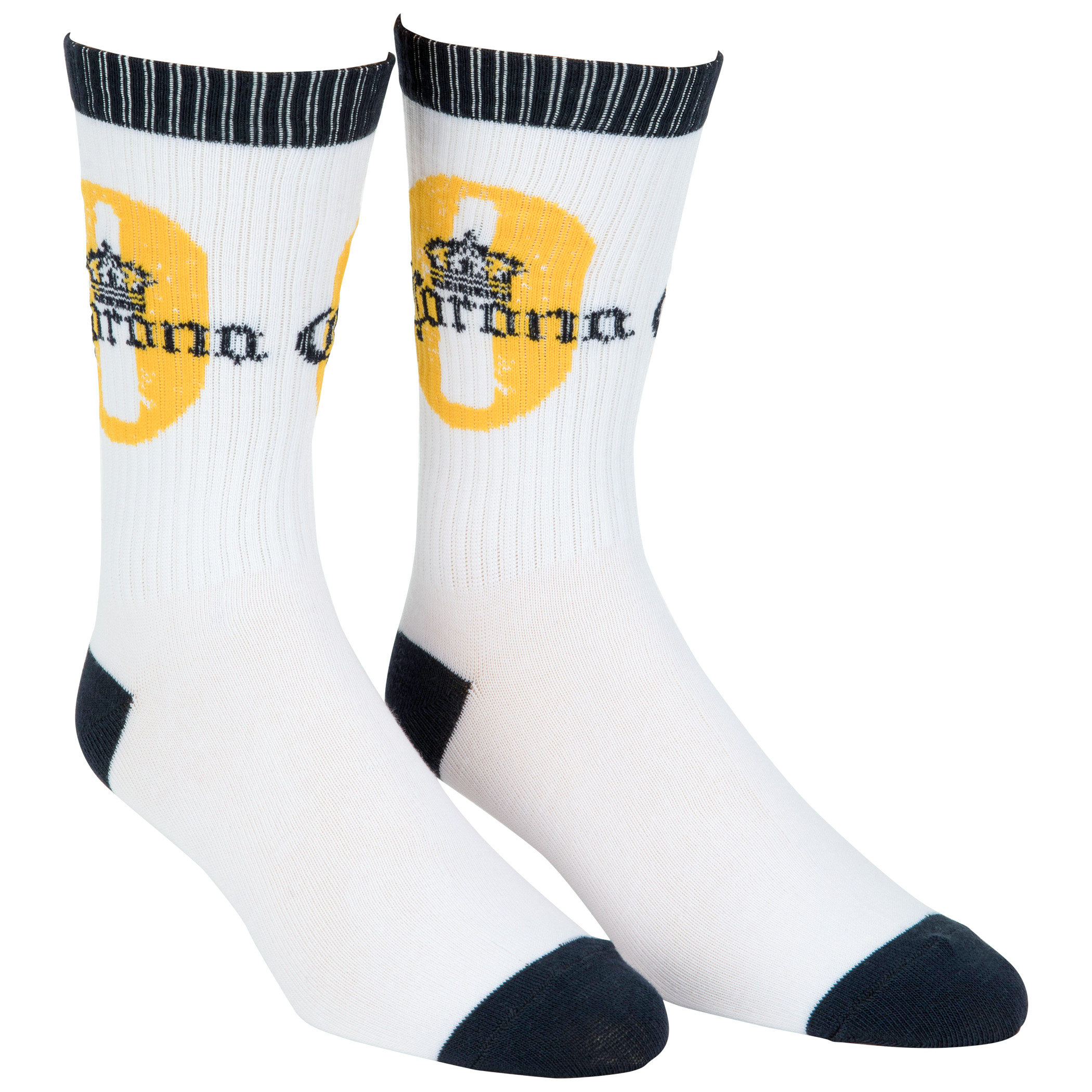 Corona Extra Classic Logos Men's Crew Socks 2-Pack